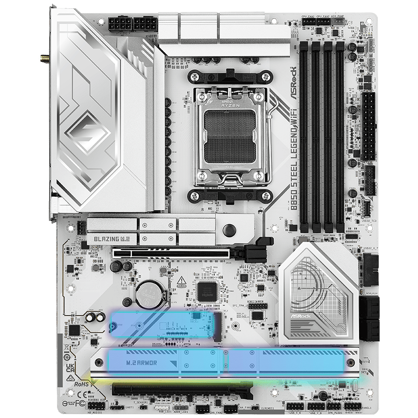 マザーボード　B850 STEEL LEGEND ASRock B850 Steel Legend WiFi AMD 800シリーズ Socket AM5対応